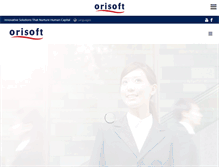Tablet Screenshot of orisoft.com.my
